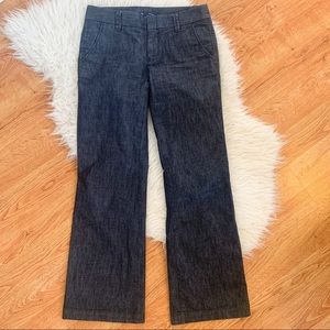 GAP Dark Wash Denim Trousers size 2